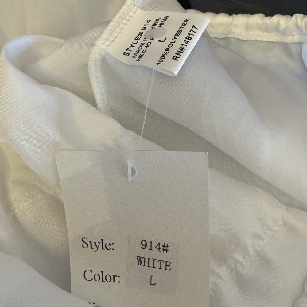 White Tulle Petticoat Underskirt size large NWT - Picture 7 of 8